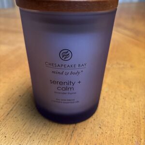 Chesapeake Bay Mind & Body Scented Candle 8.8 Oz Serenity + Calm Lavender Thyme